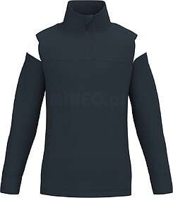 PA388 Sweatshirt 1/2 fecho de desporto de criança tam: 8/10...