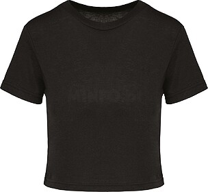 PA4022 Top curto triblend de senhora tam: XXL cor: Black : P...