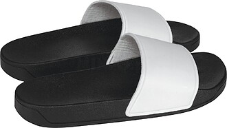 PA970 Chinelos unissexo tam: 45 EU cor: Black/ White : PROAC...