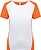 T-shirt de desporto bicolor eco-responsável de senhora PA4015 - imagem 1