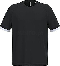 PA4045 T-shirt multidesporto em poliéster unissexo tam: M c...