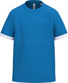 PA4046 T-shirt multidesporto em poliéster de criança tam: ...