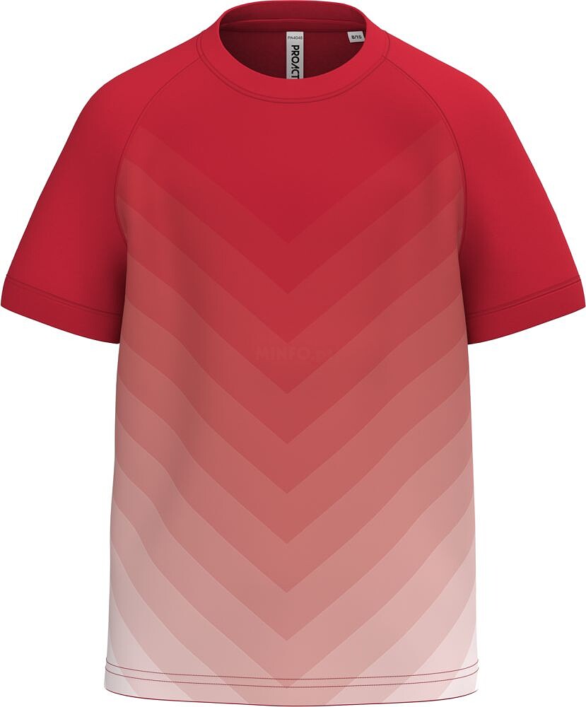 T-shirt multidesporto em poliéster sublimado de criança PA4048