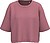 Sweatshirt «crop» de manga curta com decote redondo de senhora PA394 - imagem 1