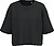 Sweatshirt «crop» de manga curta com decote redondo de senhora PA394 - imagem 1