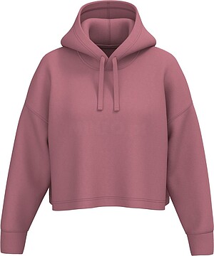 Sweatshirt “crop” com capuz de senhora PA396