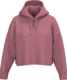 PA396 Sweatshirt “crop” com capuz de senhora tam: XXS co...