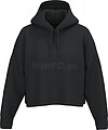 Sweatshirt “crop” com capuz de senhora PA396