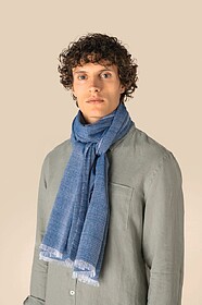 SP161 Echarpe unissexo tam: One Size cor: Blue Lines : Spass...