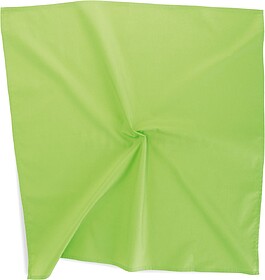KP451 Lenço bandana quadrado tam: One Size cor: Vibrant Gre...