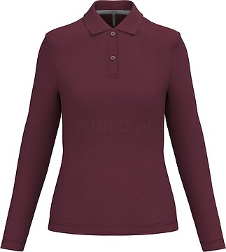 Polo de senhora manga comprida K244