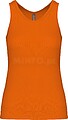 Angelina - top de senhora tam: M cor: Deep Orange : Kariban T-shirt de cavas tipo asa delta essencial e intemporal. Gemaakt uit 100% katoen, voor een zacht en aangenaam gevoel. Algodão T-shirt de cavas tipo asa delta essencial e intemporal. Gemaakt K311C