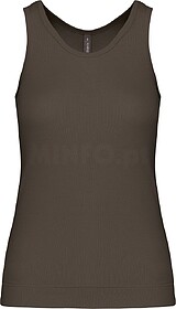K311C Angelina - top de senhora tam: XS cor: Khaki : Kariban...