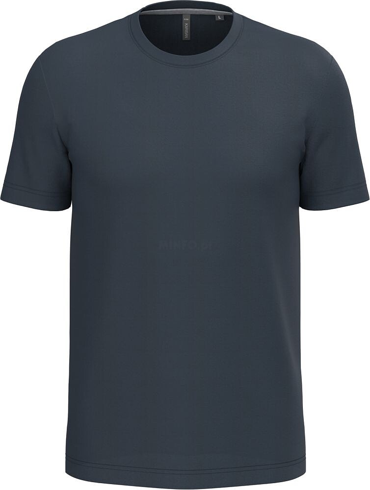 T-shirt manga curta decote redondo K356
