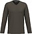 T-shirt manga comprida e decote V K358 - imagem 1