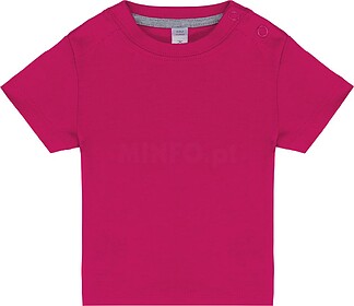 K363C T-shirt de bebé manga curta tam: 9M cor: Fuchsia : Ka...