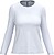 T-shirt de senhora de manga comprida e decote redondo K383 - imagem 1