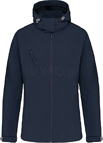 K414 Blusão softshell de senhora com capuz amovível tam: X...