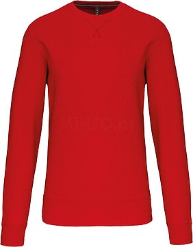 Sweatshirt com decote redondo K442