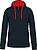 Sweatshirt com capuz em contraste K446 - imagem 1
