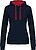 Sweatshirt de senhora com capuz em contraste K465 - imagem 1