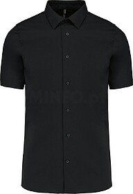 K531 Camisa de manga curta com Stretch tam: L cor: Black : K...