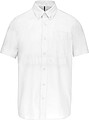 Camisa manga curta em Oxford de tratamento fácil K535