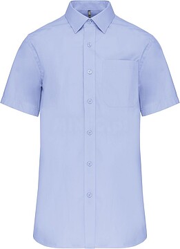 Camisa de manga curta em popeline tratamento fácil K543