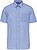 Camisa popeline poliéster/ algodão manga curta de tratamento fácil de homem K551 - imagem 1