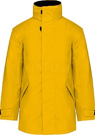 K677 Parka - acolchoada tam: L cor: Yellow : Kariban Tecido ...