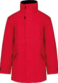 K677 Parka - acolchoada tam: 4XL cor: Red : Kariban Tecido f...