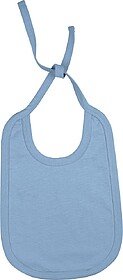 K832 Babete em algodão tam: One Size cor: Sky Blue : Kariba...