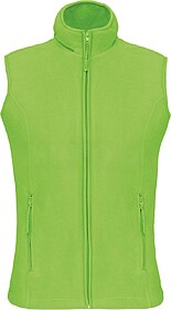 K906 Colete micropolar de senhora tam: L cor: Lime : Kariban...