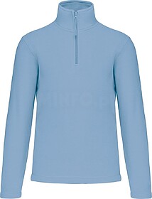 K912 Enzo - camisola micropolar 1/2 fecho tam: M cor: Sky Bl...