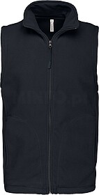 K913 Colete micropolar de homem tam: S cor: Navy : Kariban S...