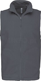 K913 Colete micropolar de homem tam: 4XL cor: Convoy Grey : ...