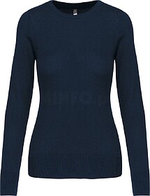K968 Camisola de senhora decote redondo tam: M cor: Navy : K...