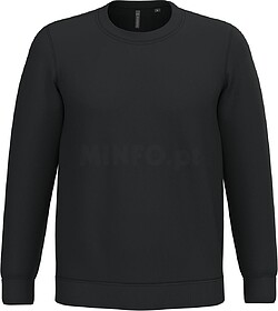 K474 Sweatshirt com decote redondo tam: XL cor: Black : Kari...