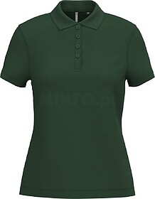 K255C Polo piqué de senhora de manga curta tam: XXL cor: Fo...