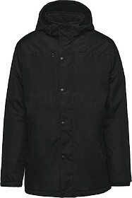 K656 Parka com capuz amovível tam: 3XL cor: Black : Kariban...