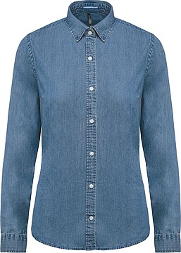 Camisa de senhora em denim K509