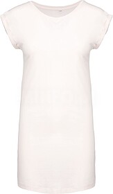 K388 T-shirt de senhora comprida tam: S/M cor: Off White : K...