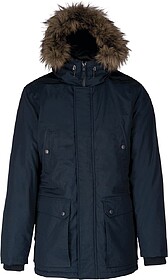 K621 Parka de Inverno tam: 4XL cor: Navy : Kariban Bolsos no...