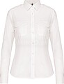 Camisa piloto de senhora de manga comprida K506