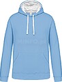 Sweatshirt com capuz em contraste K446