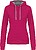 Sweatshirt de senhora com capuz em contraste K465 - imagem 1