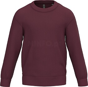 K475C Sweatshirt de criança com decote redondo tam: 8/10 ye...