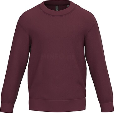 Sweatshirt de criança com decote redondo K475