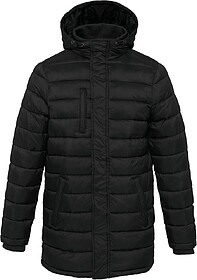 K6128 Blusão acolchoado leve com capuz de homem tam: S cor:...