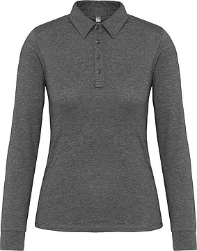Polo jersey de senhora de manga comprida K265